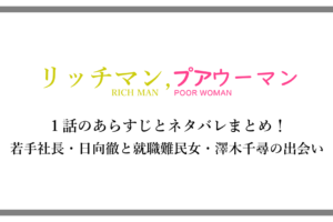 リッチマン プアウーマン Inニューヨークのあらすじと内容ネタバレまとめ 徹と真琴が遠距離恋愛から再会 漫動ブレンド