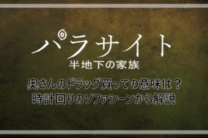 パラサイト 半地下の家族 アニツリー