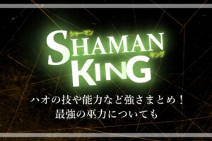 シャーマンキング 麻倉葉の必殺技や武器の最終形態など強さまとめ アニツリー